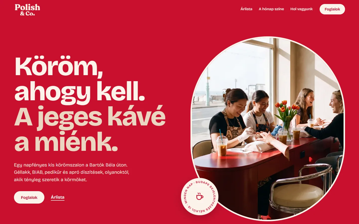 Polish & Co. – Körömszalon, Budapest